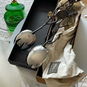 【SOLD】Michael Aram Salad serving set